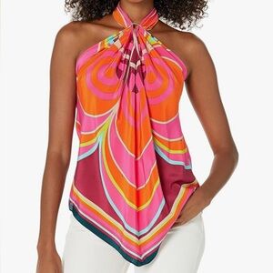 Trina Turk 100% silk Top